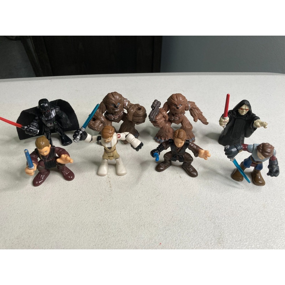 Star Wars Hasbro Playskool Galactic Heroes Rivals Imaginext Figure Toy Lot of 8